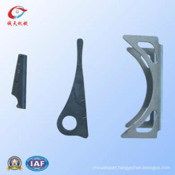 Aluminum Sheet Auto Punching Parts by Cast Iron Foundry